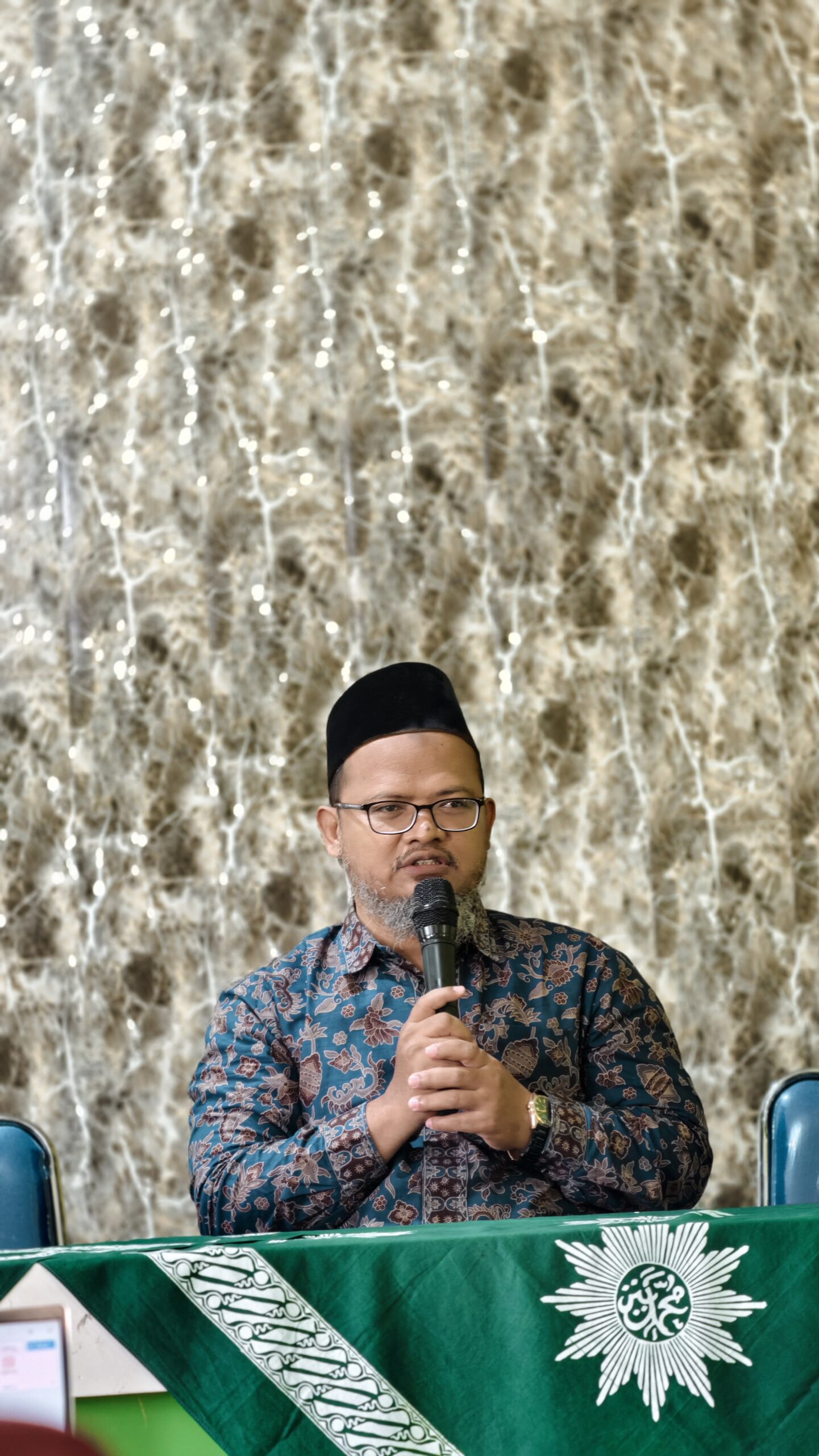 Ustadz Eko Tuanto di Coffee Morning PDM di Daarul Khair